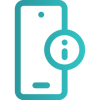 Phone Notification - Medium Turquoise