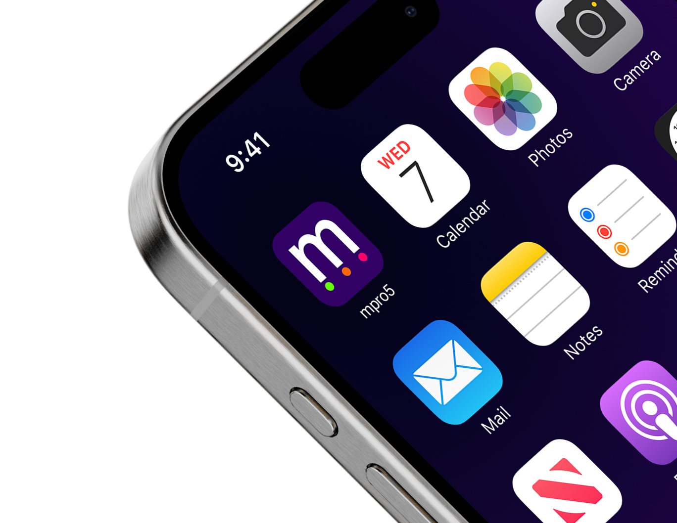 mpro5 App Icon Mockup